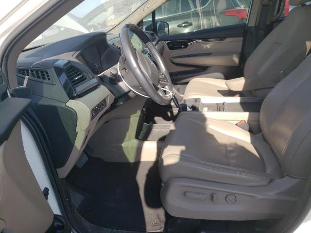 5FNRL6H90KB052642 - 2019 HONDA ODYSSEY ELITE Weiß Foto 7