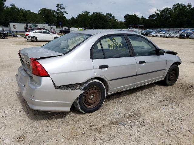 2HGES16395H575399 - 2005 HONDA CIVIC DX VP 银色 照片 3