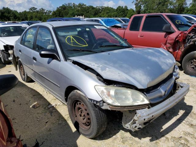 2HGES16395H575399 - 2005 HONDA CIVIC DX VP 银色 照片 4