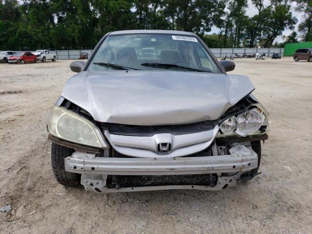 2HGES16395H575399 - 2005 HONDA CIVIC DX VP 银色 照片 5