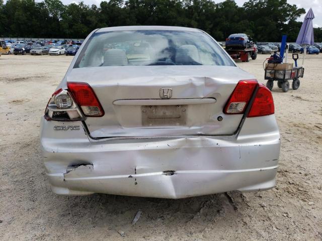 2HGES16395H575399 - 2005 HONDA CIVIC DX VP 银色 照片 6