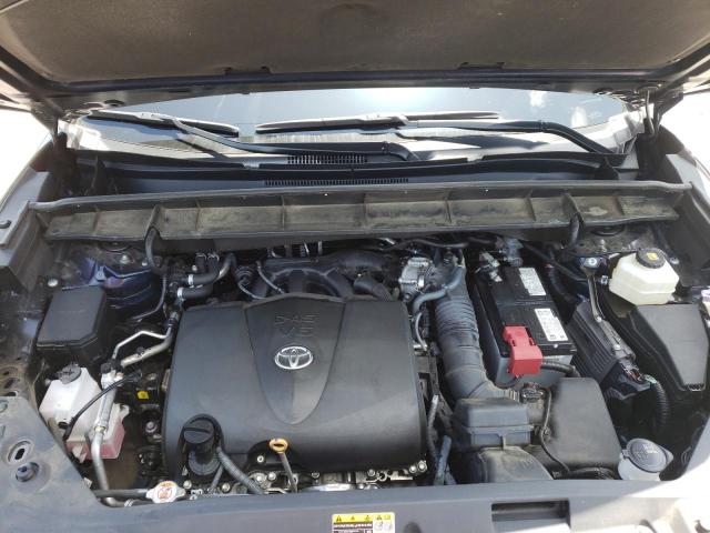 5TDGZRBH2MS090623 - 2021 TOYOTA HIGHLANDER XLE Կապույտ լուսանկար 12