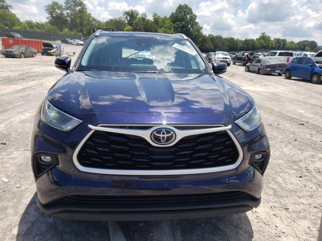 5TDGZRBH2MS090623 - 2021 TOYOTA HIGHLANDER XLE Կապույտ լուսանկար 5