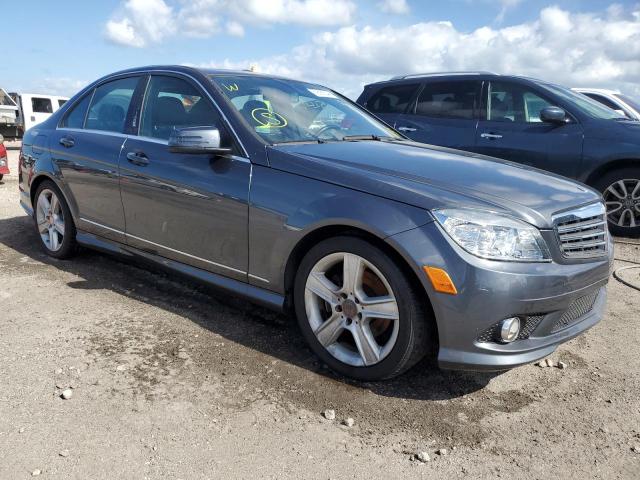 WDDGF5EB9AR091731 - 2010 MERCEDES-BENZ C 300 GRAY photo 4