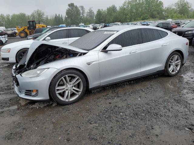5YJSA1E21GF124943 - 2016 TESLA MODEL S 银色 照片 1