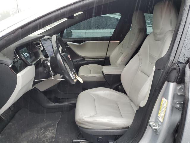 5YJSA1E21GF124943 - 2016 TESLA MODEL S 银色 照片 7