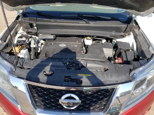 5N1AR2MN0DC652659 - 2013 NISSAN PATHFINDER S WHITE photo 12