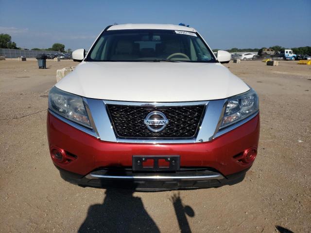 5N1AR2MN0DC652659 - 2013 NISSAN PATHFINDER S WHITE photo 5