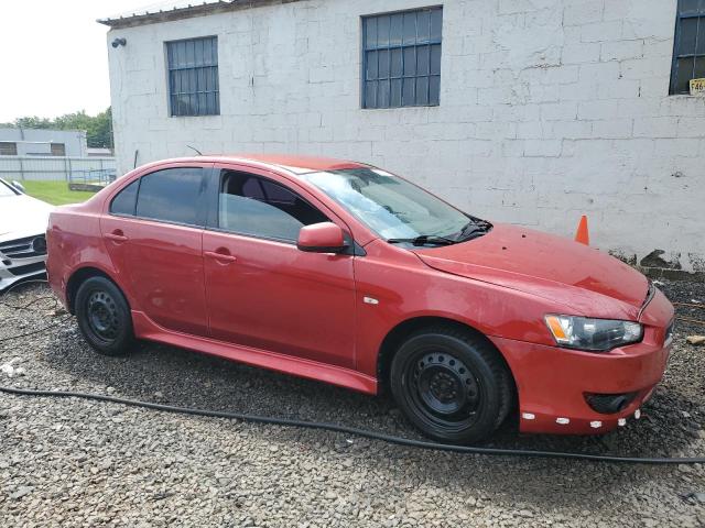 JA32U8FW9BU022547 - 2011 MITSUBISHI LANCER GTS RED photo 4