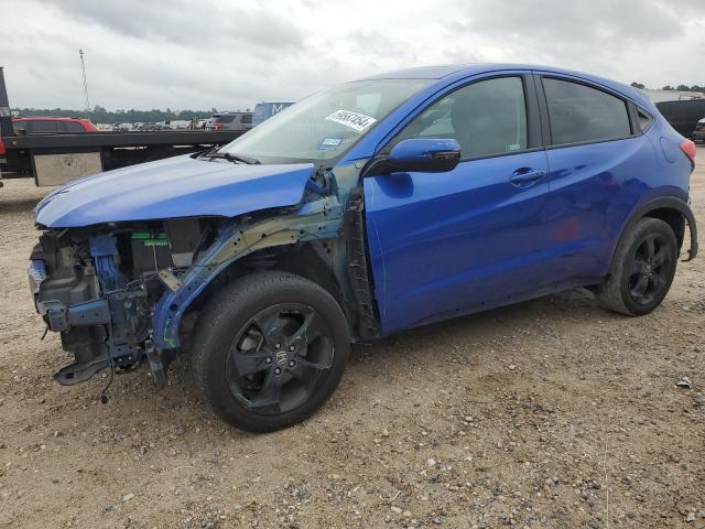 3CZRU5H56JM718055 - 2018 HONDA HR-V EX BLUE photo 1