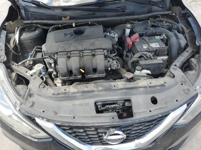 3N1AB7AP1HY225387 - 2017 NISSAN SENTRA S BLACK photo 11