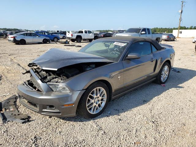 1ZVBP8EMXE5246723 - 2014 FORD MUSTANG GRAY photo 1