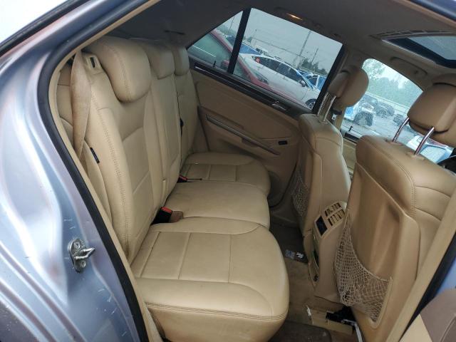 4JGBB8GBXBA683651 - 2011 MERCEDES-BENZ ML 350 4MATIC BLUE photo 10