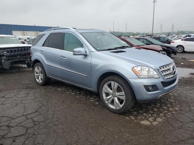 4JGBB8GBXBA683651 - 2011 MERCEDES-BENZ ML 350 4MATIC BLUE photo 4