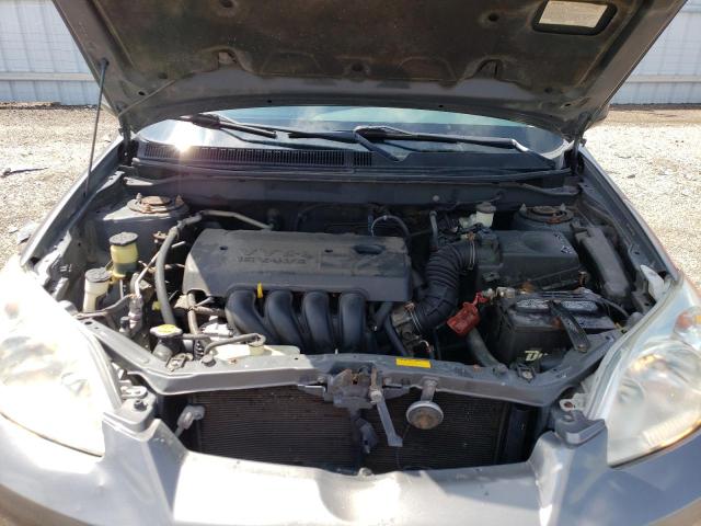 2T1KR32E98C712890 - 2008 TOYOTA COROLLA MA XR GRAY photo 11