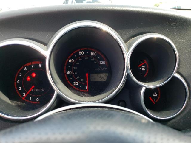 2T1KR32E98C712890 - 2008 TOYOTA COROLLA MA XR GRAY photo 9