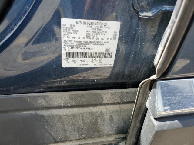 5LM5J7XC6LGL06832 - 2020 LINCOLN AVIATOR RESERVE أزرق صورة 13