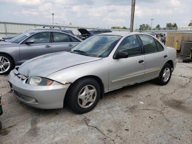 1G1JC52F137330437 - 2003 CHEVROLET CAVALIER SILVER photo 1