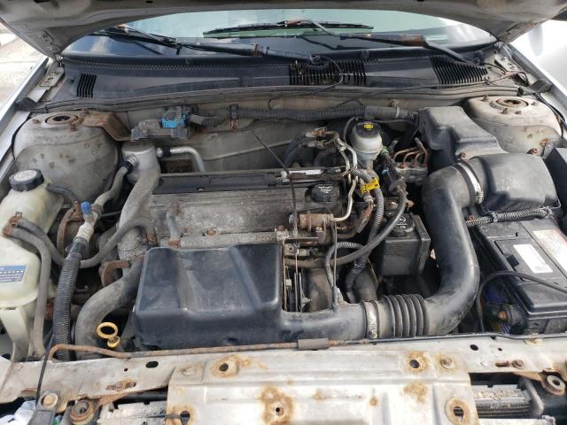 1G1JC52F137330437 - 2003 CHEVROLET CAVALIER SILVER photo 11