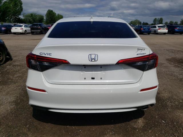 2HGFE2F54NH102559 - 2022 HONDA CIVIC SPORT 白色 照片 6