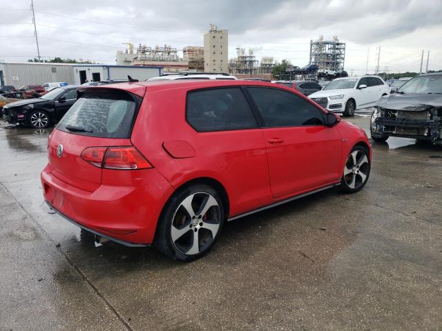 3VWYT7AUXGM002590 - 2016 VOLKSWAGEN GTI S/SE RED photo 3