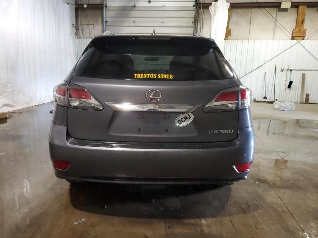 2T2BK1BA0FC262206 - 2015 LEXUS RX 350 BASE GRAY photo 6