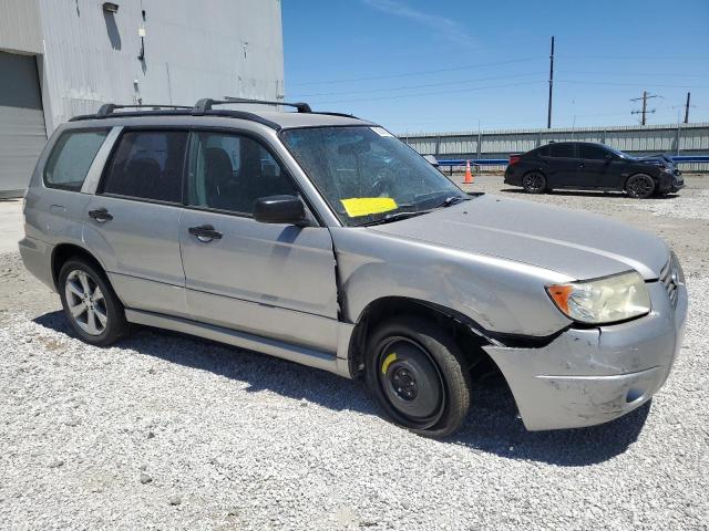 JF1SG63616H716929 - 2006 SUBARU FORESTER 2.5X GRAY photo 4