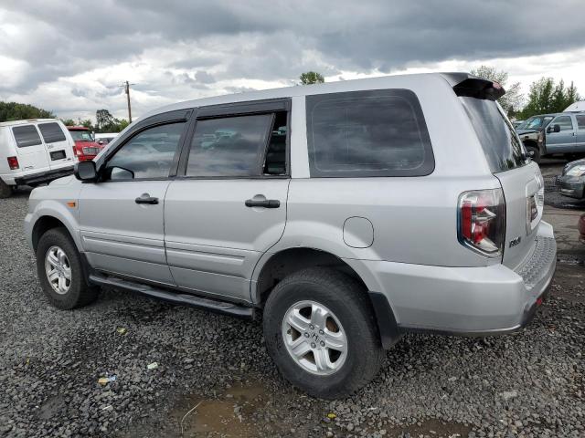 2HKYF18156H564159 - 2006 HONDA PILOT LX SILVER photo 2