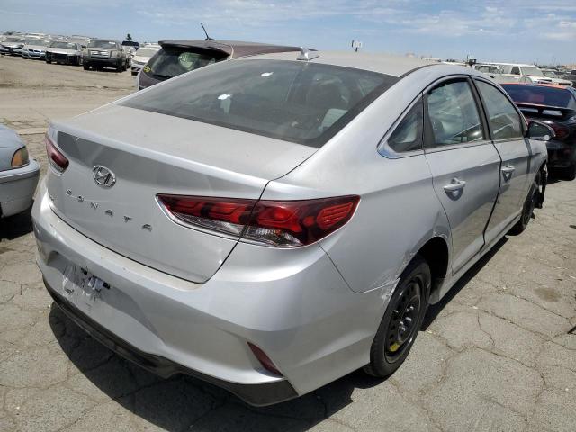 5NPE24AF3KH762836 - 2019 HYUNDAI SONATA SE GRAY photo 3