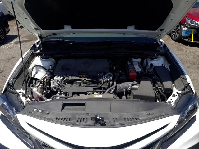 4T1T11AK6PU173567 - 2023 TOYOTA CAMRY SE NIGHT SHADE WHITE photo 11