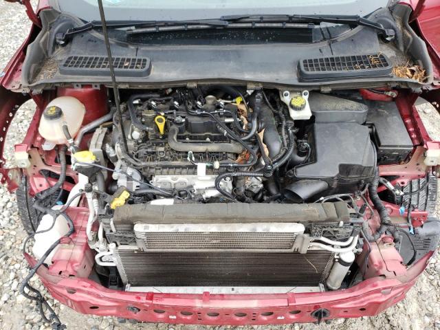 1FMCU0GD2JUB38686 - 2018 FORD ESCAPE SE RED photo 12