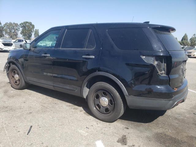 1FM5K8ATXHGA63242 - 2017 FORD EXPLORER POLICE INTERCEPTOR BLACK photo 2