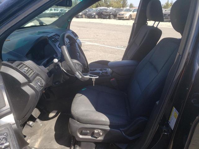 1FM5K8ATXHGA63242 - 2017 FORD EXPLORER POLICE INTERCEPTOR BLACK photo 7