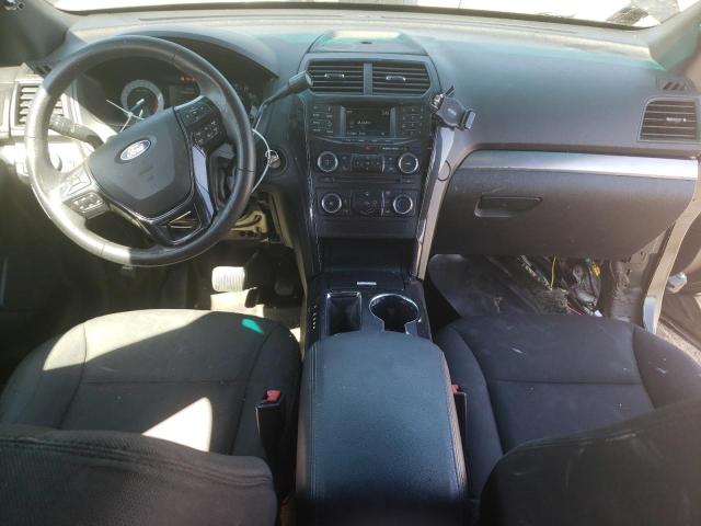 1FM5K8ATXHGA63242 - 2017 FORD EXPLORER POLICE INTERCEPTOR BLACK photo 8