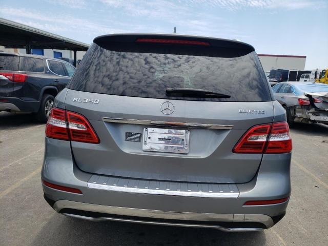 4JGDA2EB5CA026690 - 2012 MERCEDES-BENZ ML 350 BLUETEC GRAY photo 6