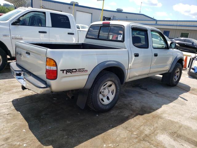5TEGM92N22Z115914 - 2002 TOYOTA TACOMA DOUBLE CAB PRERUNNER SILVER photo 3