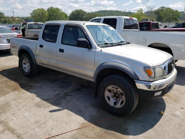 5TEGM92N22Z115914 - 2002 TOYOTA TACOMA DOUBLE CAB PRERUNNER SILVER photo 4