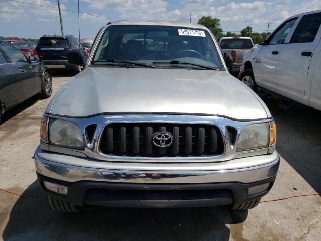 5TEGM92N22Z115914 - 2002 TOYOTA TACOMA DOUBLE CAB PRERUNNER SILVER photo 5