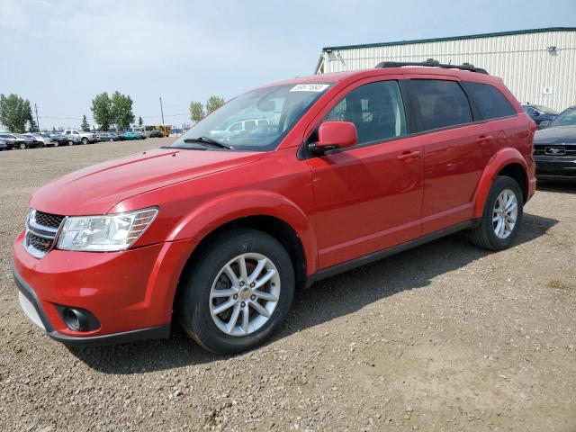 3C4PDCCG3ET279841 - 2014 DODGE JOURNEY SXT RED photo 1