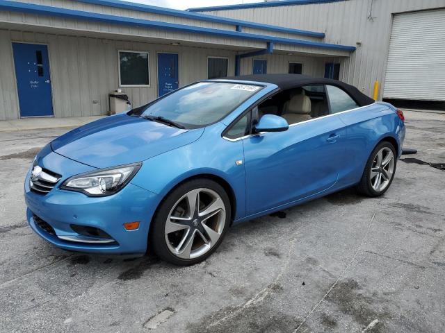 W04WJ3N56HG037676 - 2017 BUICK CASCADA SPORT TOURING BLUE photo 1