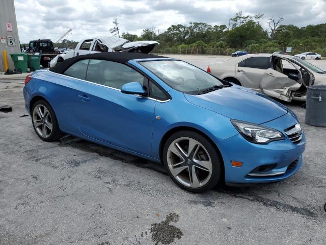 W04WJ3N56HG037676 - 2017 BUICK CASCADA SPORT TOURING BLUE photo 4