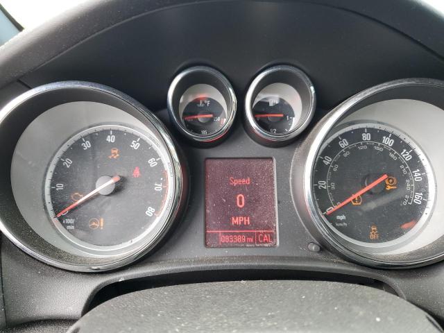 W04WJ3N56HG037676 - 2017 BUICK CASCADA SPORT TOURING BLUE photo 9