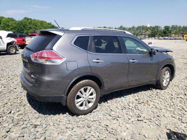 5N1AT2MVXEC776411 - 2014 NISSAN ROGUE S GRAY photo 3