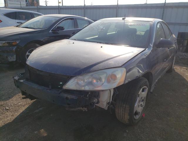 1G2ZF57B984104375 - 2008 PONTIAC G6 VALUE LEADER BLUE photo 2