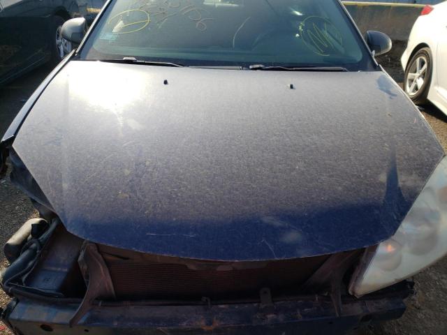 1G2ZF57B984104375 - 2008 PONTIAC G6 VALUE LEADER BLUE photo 7