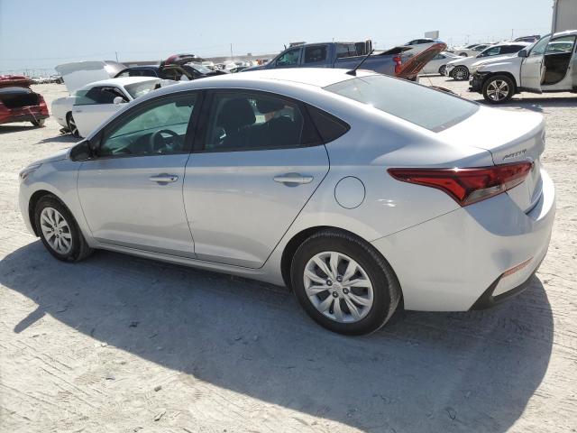 3KPC24A65ME138602 - 2021 HYUNDAI ACCENT SE SILVER photo 2