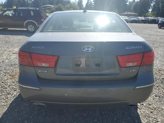 5NPEU46F49H429803 - 2009 HYUNDAI SONATA SE GRAY photo 6