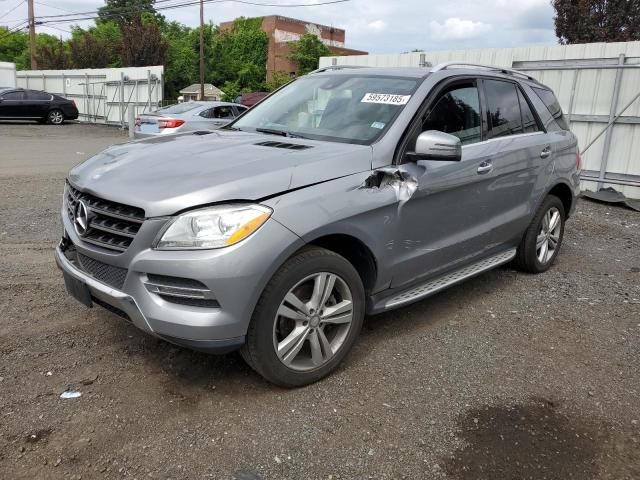 4JGDA5HB3EA371507 - 2014 MERCEDES-BENZ ML 350 4MATIC CHARCOAL photo 1