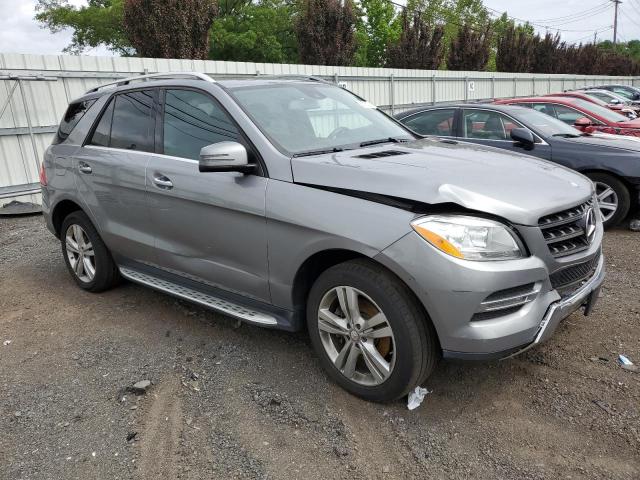 4JGDA5HB3EA371507 - 2014 MERCEDES-BENZ ML 350 4MATIC CHARCOAL photo 4