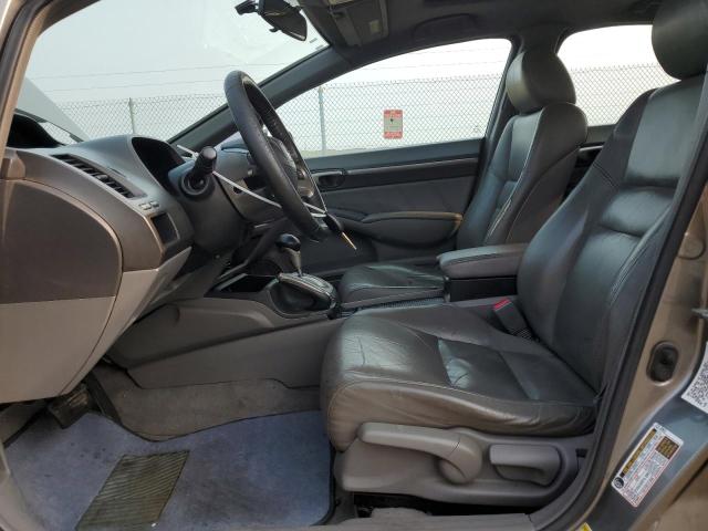 2HGFA16988H306732 - 2008 HONDA CIVIC EXL GRAY photo 7